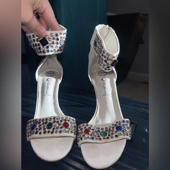 Jeffrey Campbell Shoes - Jeffrey Campbell jeweled heels